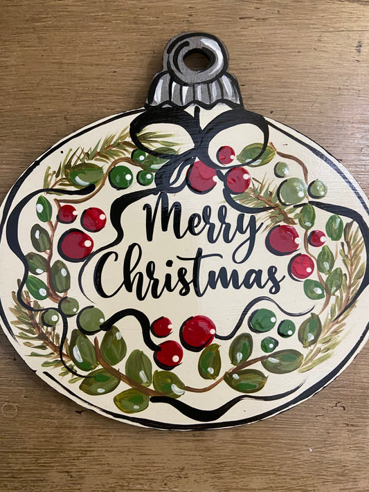 Ornament - Merry Christmas