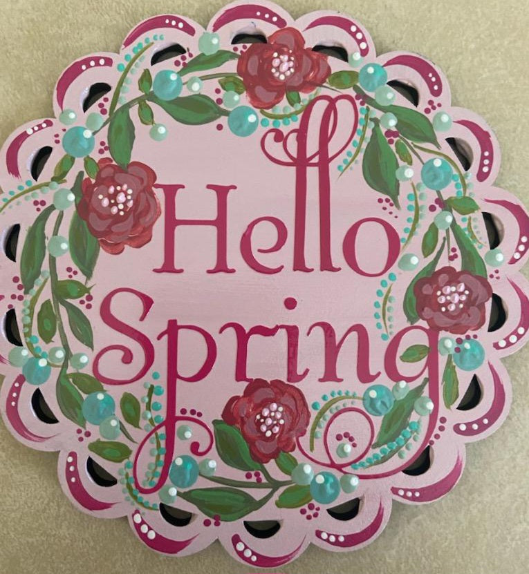 Hello Spring Circle