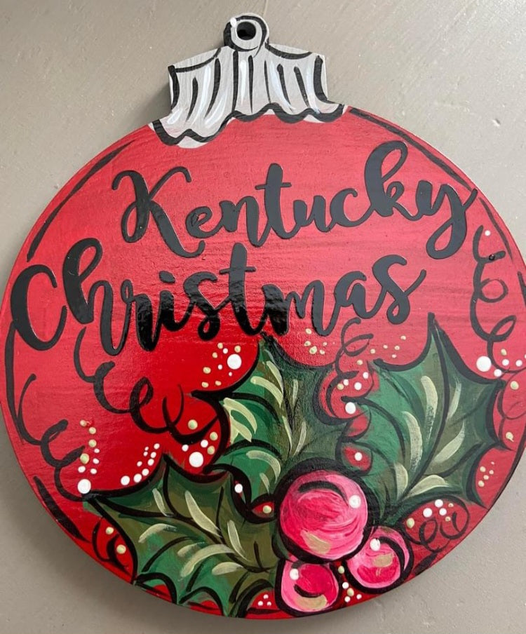 Kentucky Christmas Ornament