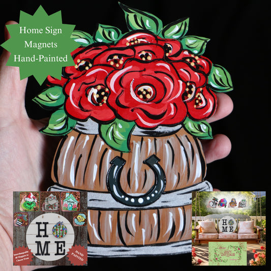 Barrel of roses